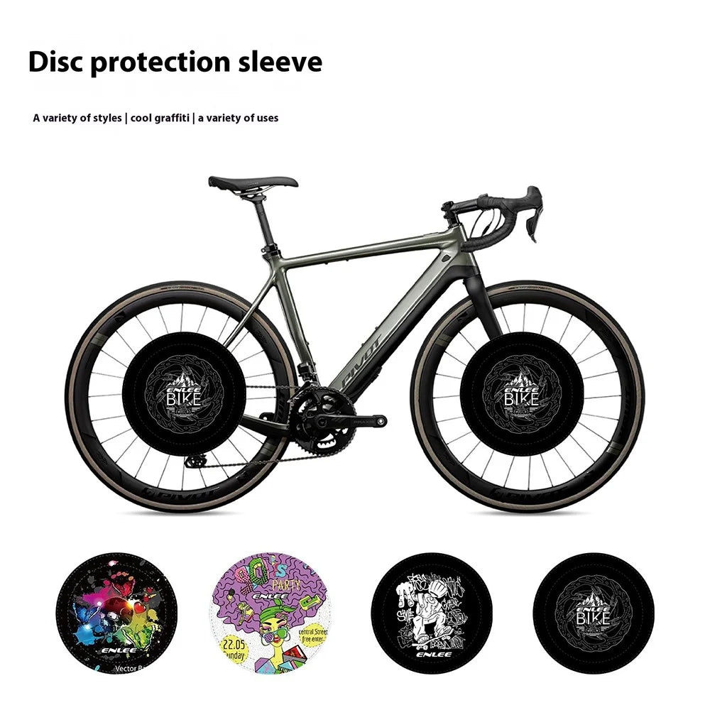 ENLEE E22128 Mountain Bike Disc Brake Cover Anti Overspray Bicycle Brake Shield - Beauty - 6