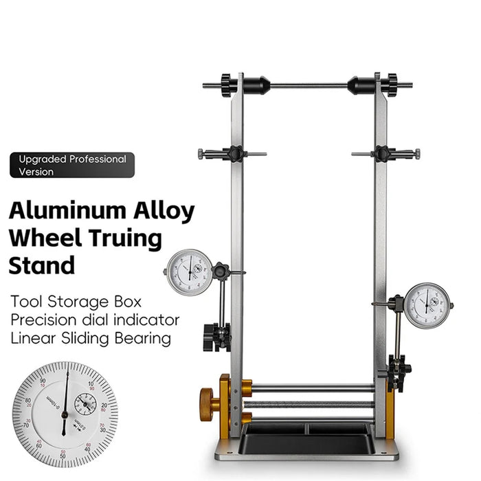 WEST BIKING YP0719418 Bicycle Wheel Truing Stand with Dial Indicator Bike Wheel Maintenance Bracket - 3