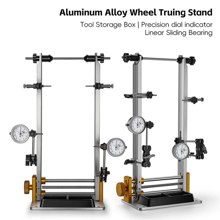 WEST BIKING YP0719418 Bicycle Wheel Truing Stand with Dial Indicator Bike Wheel Maintenance Bracket - 4