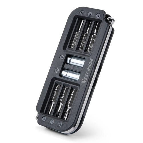 WEST BIKING YP0719446 10 In 1 Portable Bicycle Repair Tool Multifunction Combination Wrench - 1