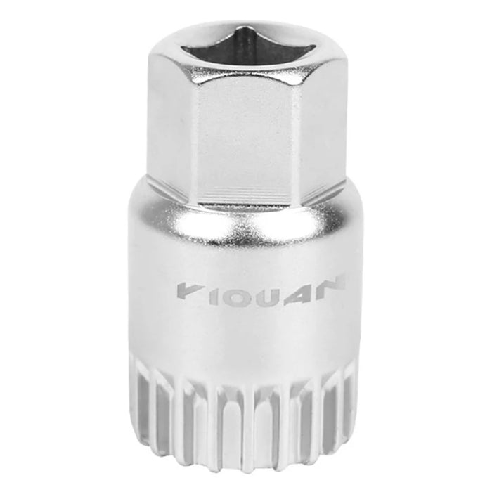 YIQUAN 13FQ0130 Bicycle Bottom Bracket Removal Tool Socket Wrench Square Hole Installation Repair Kit - 1