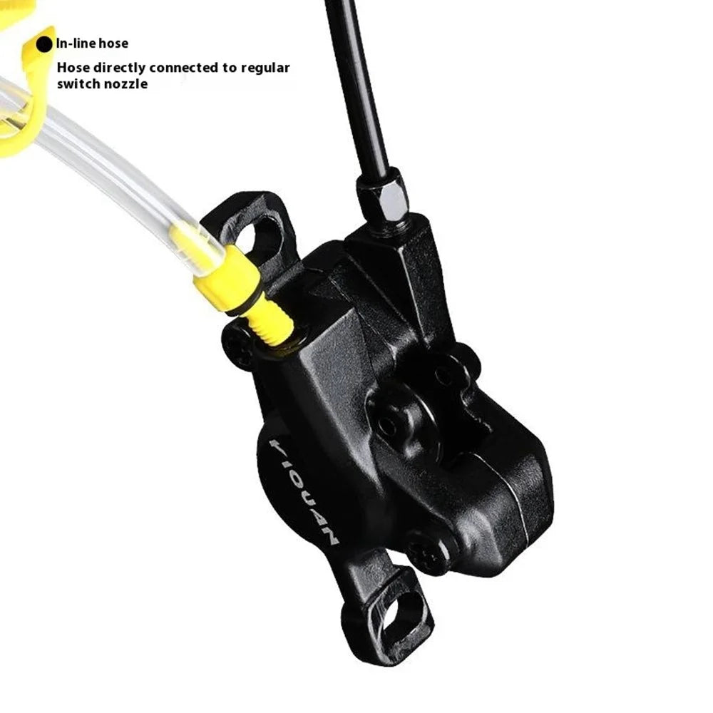 YIQUAN 13FJ0003 Bicycle Disc Brake Oil Change Tool for Mountain Road Bike Universal Brake Fluid Injection Kit - 6