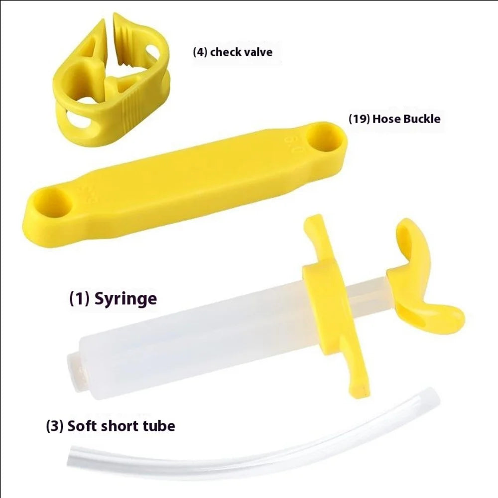 YIQUAN 13FJ0003 Bicycle Disc Brake Oil Change Tool for Mountain Road Bike Universal Brake Fluid Injection Kit - 7