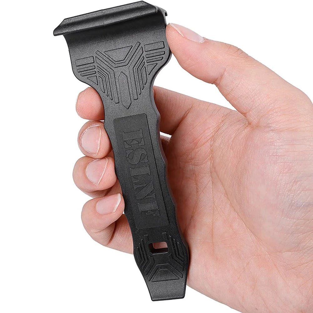 ESLNF 13FQ0135 Bicycle Nylon Tire Lever Multifunctional Repair Tool for Mountain Road Bike - Black - 6