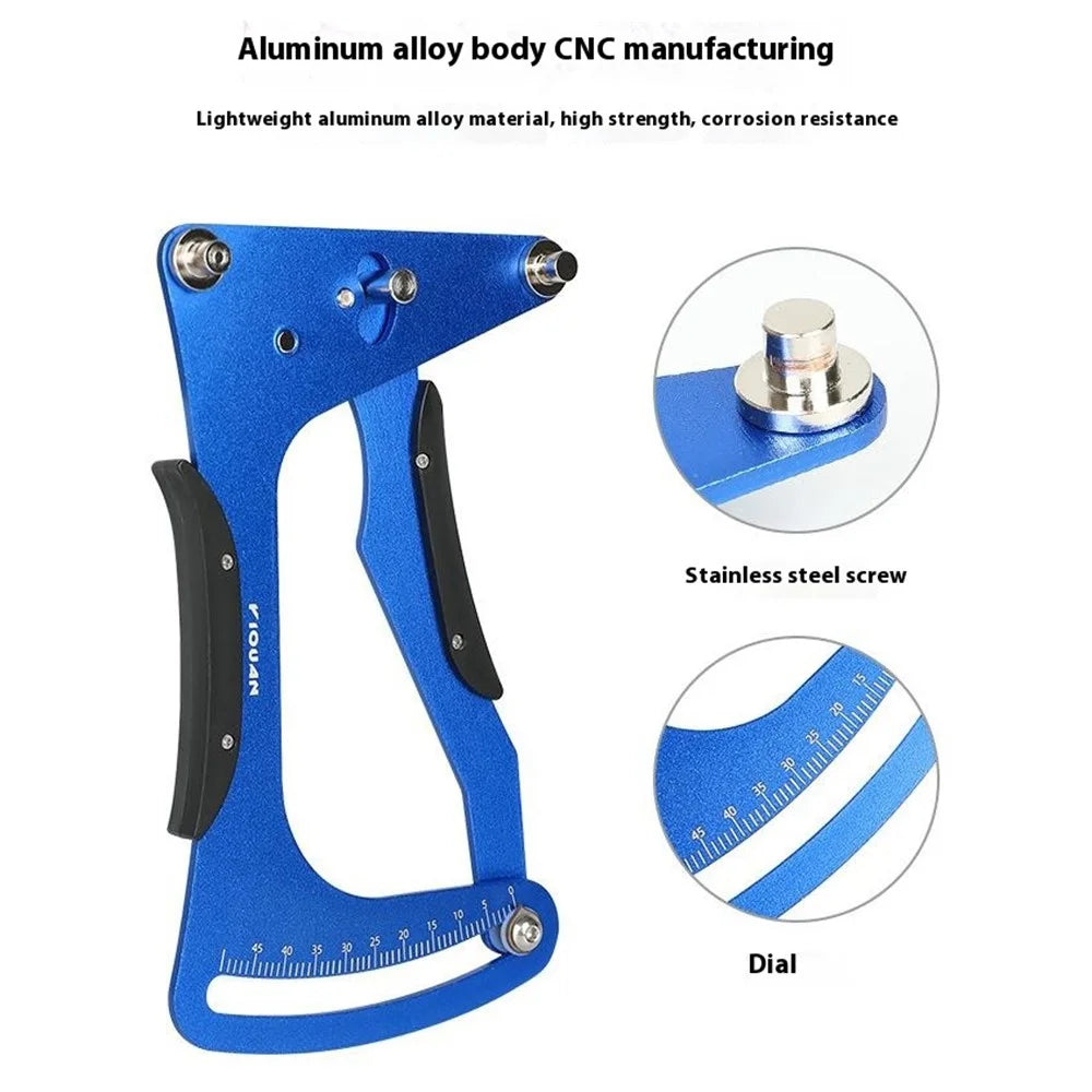 YIQUAN Bicycle Spoke Tension Meter Mountain Road Bike Wheel Rim Tension Measurement Tool - 4