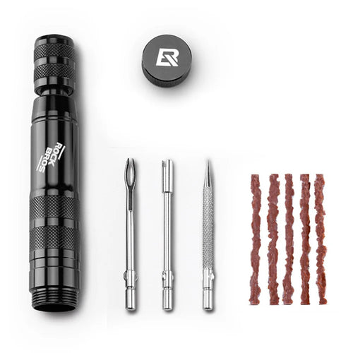 ROCKBROS 43210006 / BG-9901 Mountain Road Bike Tubeless Tire Repair Kit with Rubber Strips - 1