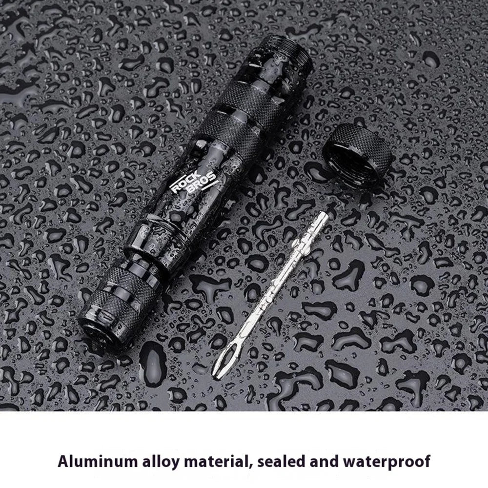 ROCKBROS 43210006 / BG-9901 Mountain Road Bike Tubeless Tire Repair Kit with Rubber Strips - 3