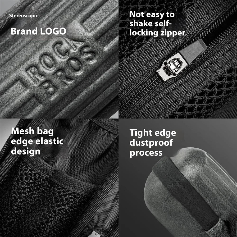 ROCKBROS Portable Bicycle Tool Storage Bag for Cycling Repair Kit Organizer Container, 30990050 B126 30990050001 - 6