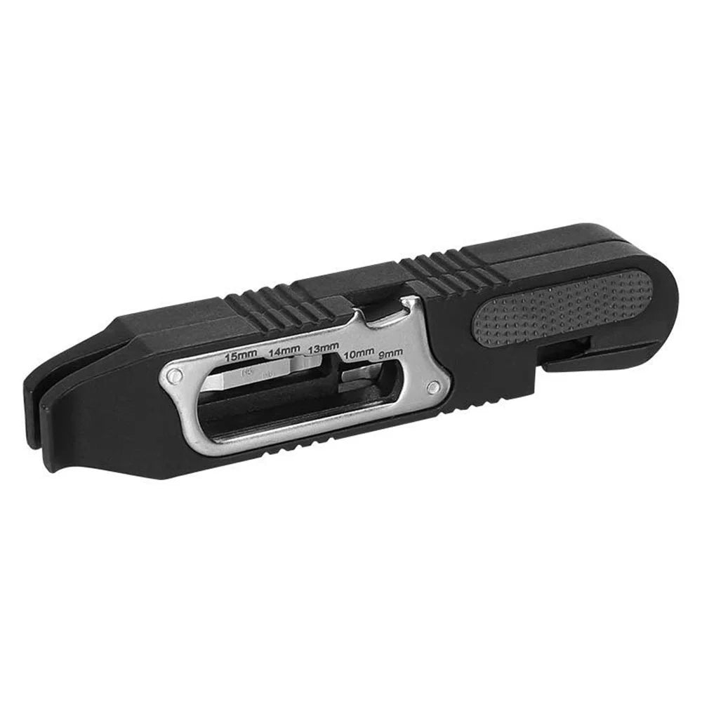 1 Pair Multifunction Bicycle Tire Lever Set with Ratchet Wrench  /  Hex Key for Road Mountain Bike Repair Tool - 1