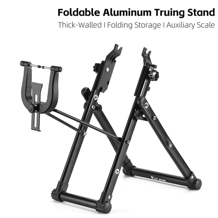 WEST BIKING YP0719439 Bike Truing Stand Foldable Bicycle Wheel Maintenance Tool - 3
