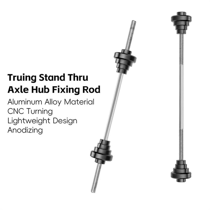 WEST BIKING YP0719470 For 12 / 15 / 20mm Thru Axle Hubs Bicycle Truing Stand Adapter Metal Conversion Tool - 2