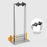 WEST BIKING YP0719470 For 12 / 15 / 20mm Thru Axle Hubs Bicycle Truing Stand Adapter Metal Conversion Tool - 3