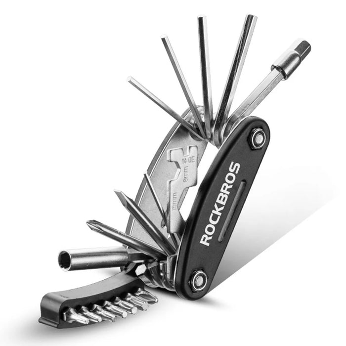 ROCKBROS GJ8002 16 in 1 Multifunction Bicycle Repair Tool Set for Mountain Road Bikes Hex Socket Cycling Screwdriver Kit - 1