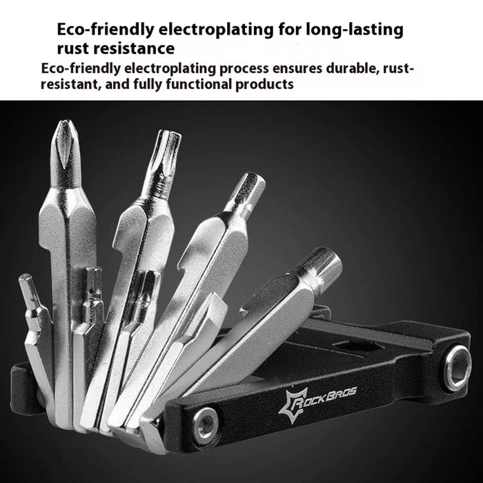 ROCKBROS GJ8002 16 in 1 Multifunction Bicycle Repair Tool Set for Mountain Road Bikes Hex Socket Cycling Screwdriver Kit - 5