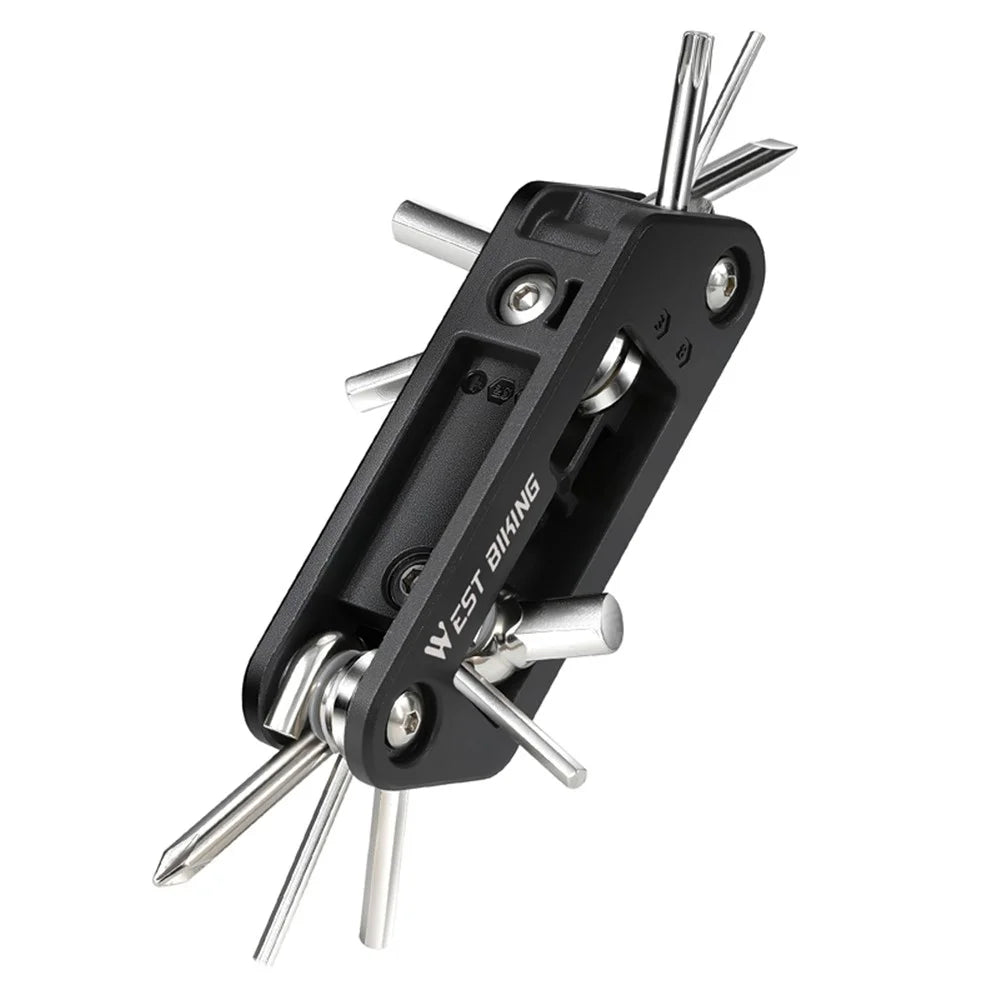 WEST BIKING YP0719488 10 in 1 Multitool for Bicycle Repair Kit Portable Screwdriver Hex Wrench Cycling Equipment - 1