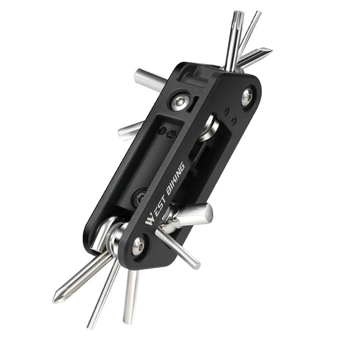 WEST BIKING YP0719488 10 in 1 Multitool for Bicycle Repair Kit Portable Screwdriver Hex Wrench Cycling Equipment - 1