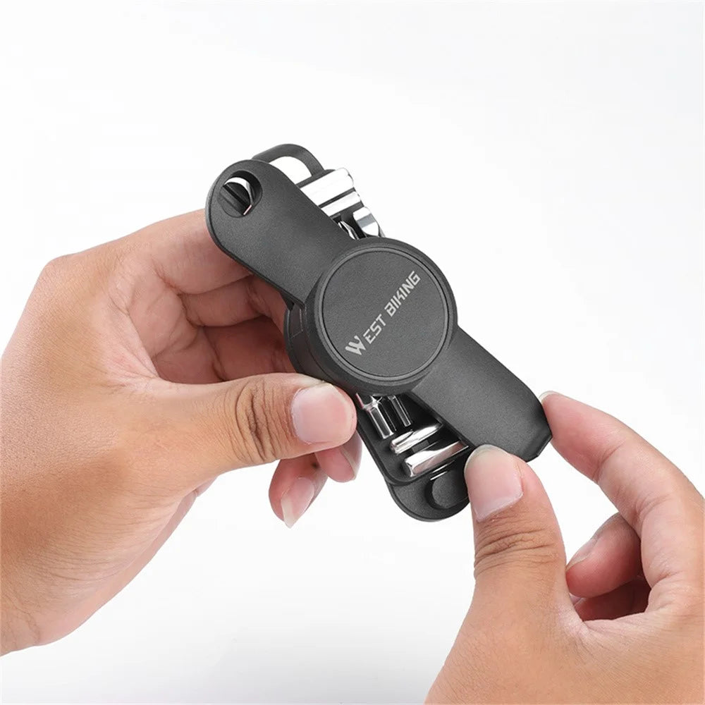 WEST BIKING YP0719487 Multi-Function Bike Repair Tool Set Hexagon Wrench Spoke Wrench for Bicycle / Electric Bike / Motorcycle - 3