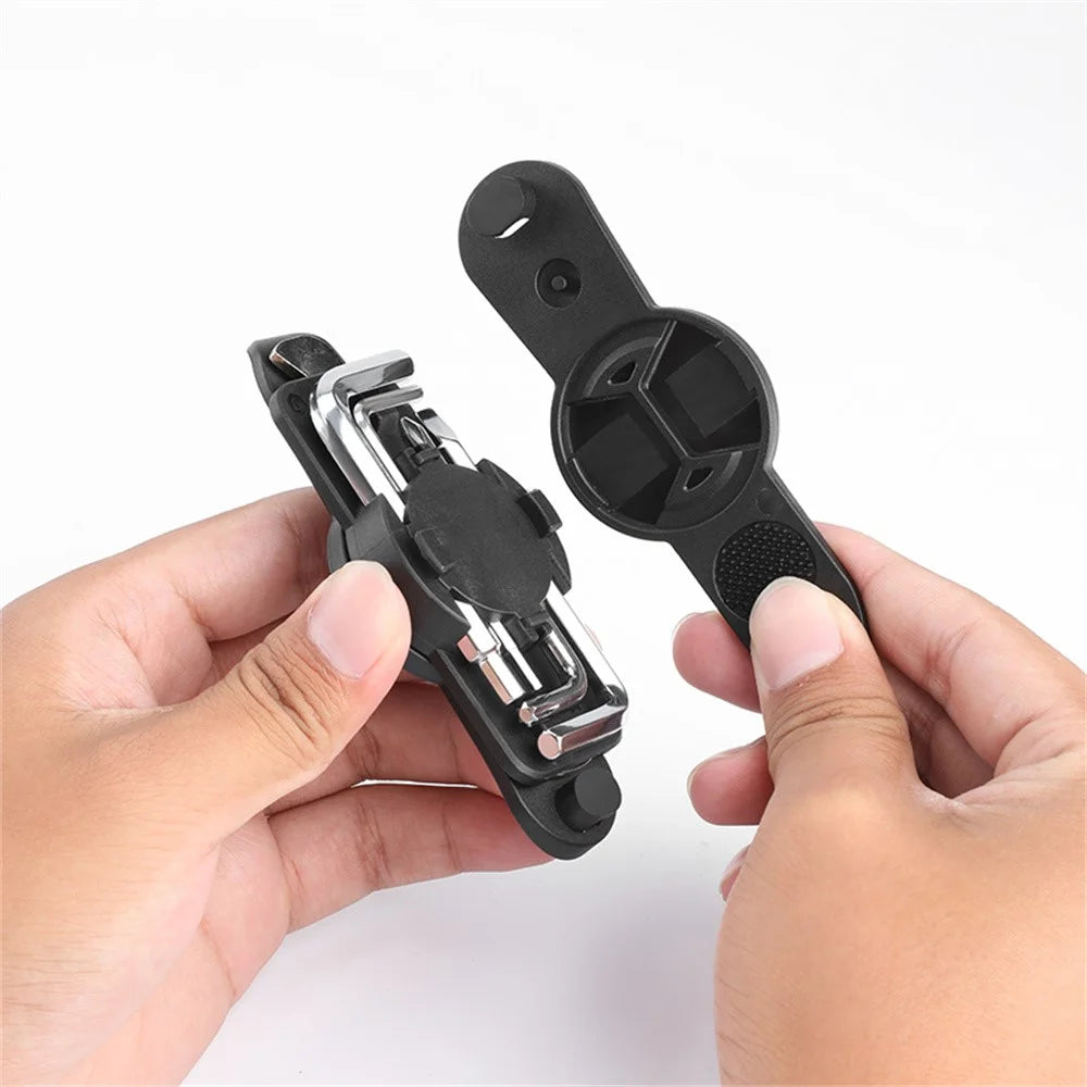 WEST BIKING YP0719487 Multi-Function Bike Repair Tool Set Hexagon Wrench Spoke Wrench for Bicycle / Electric Bike / Motorcycle - 4