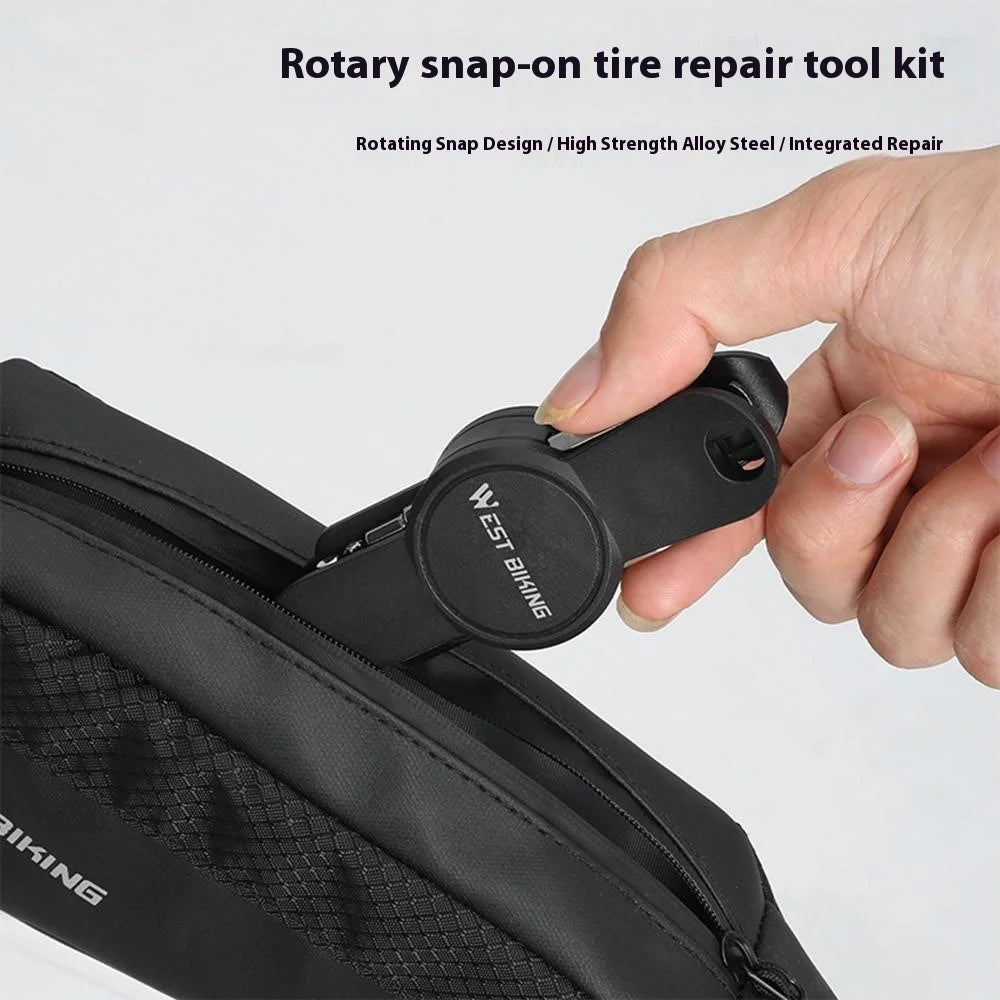 WEST BIKING YP0719487 Multi-Function Bike Repair Tool Set Hexagon Wrench Spoke Wrench for Bicycle / Electric Bike / Motorcycle - 6