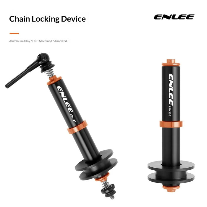 ENLEE EN-237 Chain Keeper Stabilizer Dummy Hub Cleaning Tool for Mountain / Road Bikes - 6