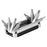 ROCKBROS TG-8603 Multi-Function Bicycle Repair Tool Set 8 in 1 Portable Hex Key Wrench Kit for Mountain Road Bike Cycling - Black - 1