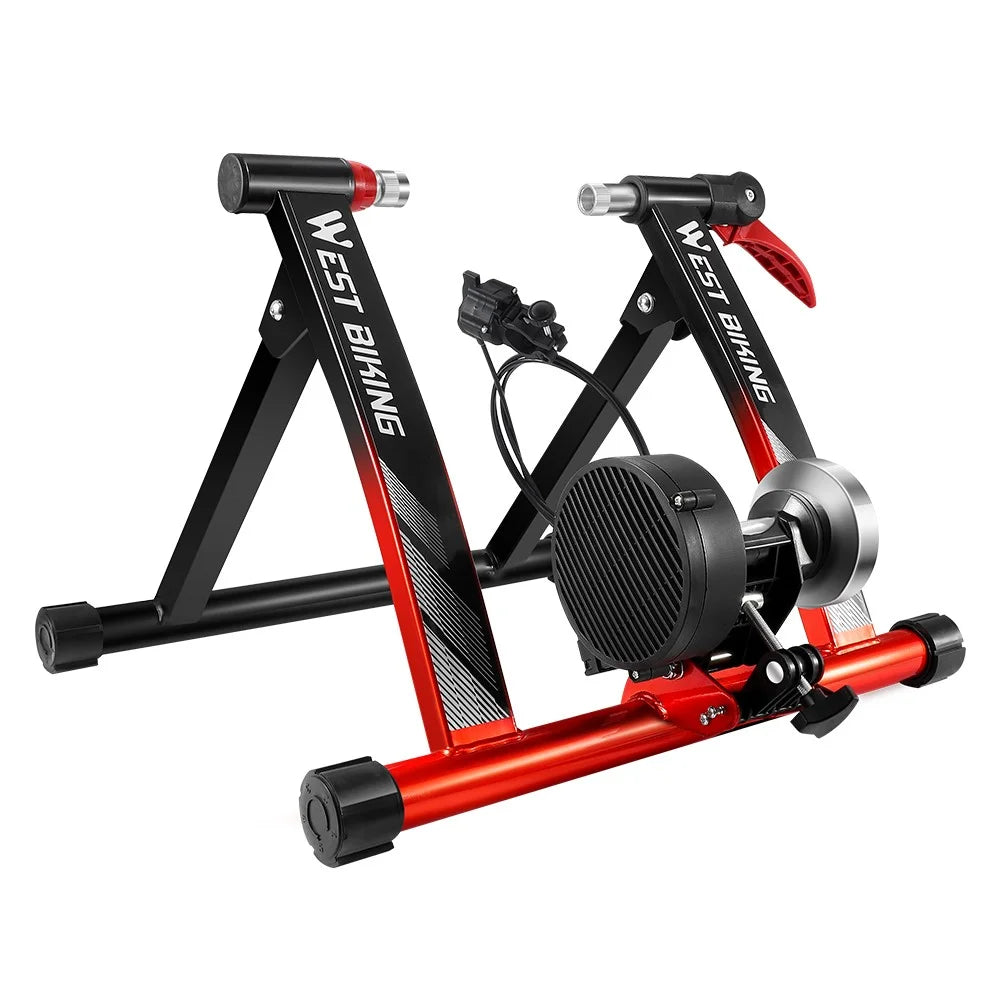 WEST BIKING YP1402009 Bike Trainer Stand Noise Reduction Indoor Exercise Foldable Training Stand with 6-level Resistance - 2
