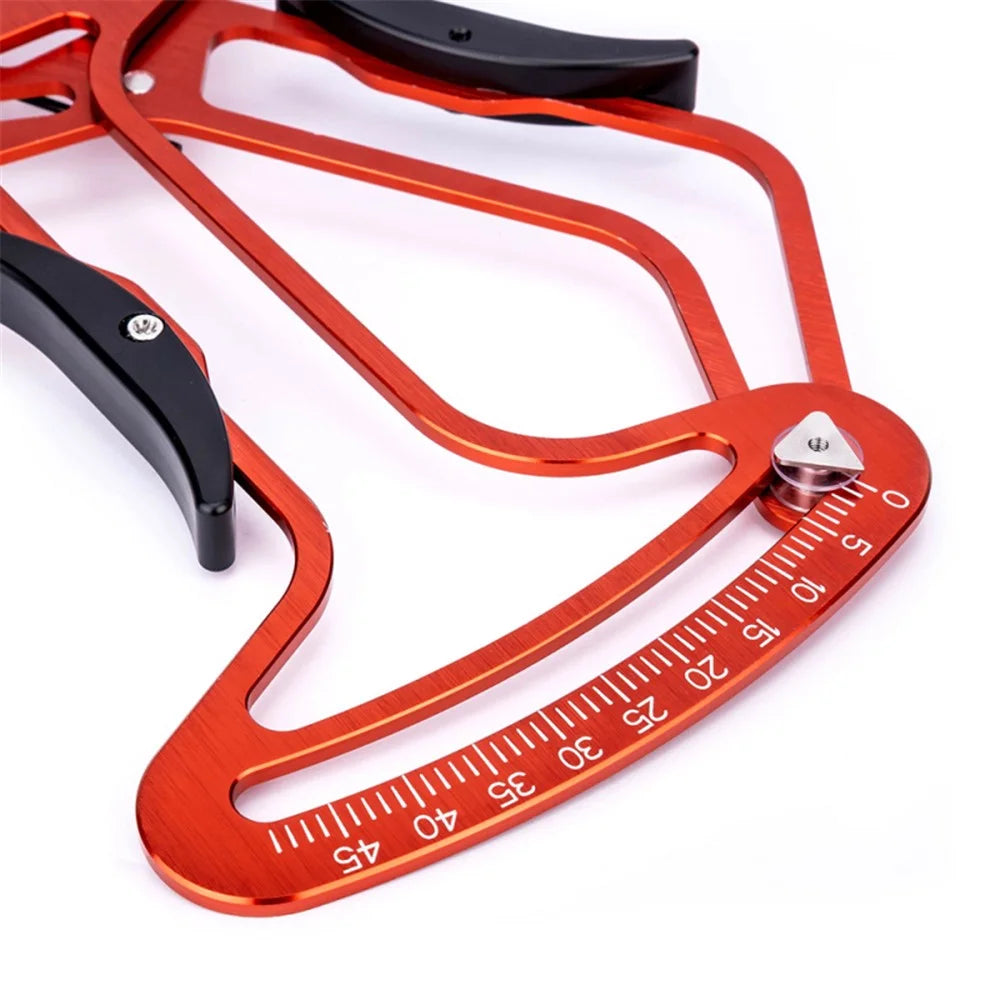 ZTTO ZLJ3 Bicycle Tire Spoke Tension Meter Aluminum Alloy MTB Bike Wheel Rim Spokes Tension Gauge Tool - Red - 5