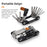 WEST BIKING YP0719349 Multifunction CRV Steel Bicycle Repair Tool CO2 Air Nozzle Screwdriver Wrench Kit - 3