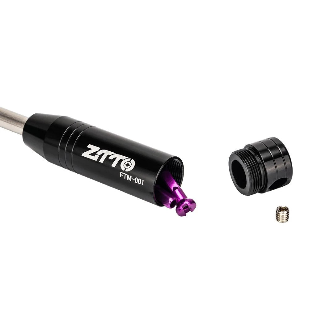 ZTTO FTM-001 Mountain Bike Spanner Bike Spoke Cap Removal Repair Wrench - Black - 4