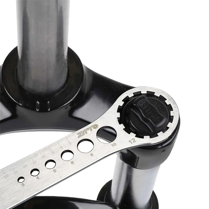 ZTTO 8T-12T Bicycle Front Fork Wrench for Suntour / RST Front Forks Spanner - 2