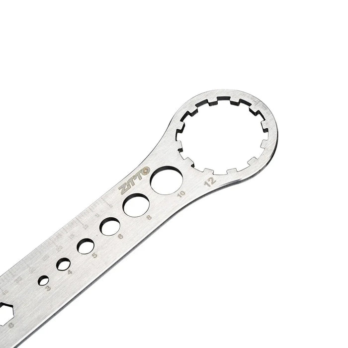 ZTTO 8T-12T Bicycle Front Fork Wrench for Suntour / RST Front Forks Spanner - 4