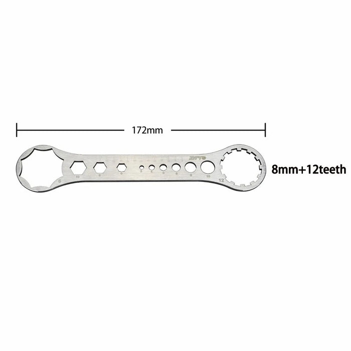 ZTTO 8T-12T Bicycle Front Fork Wrench for Suntour / RST Front Forks Spanner - 6