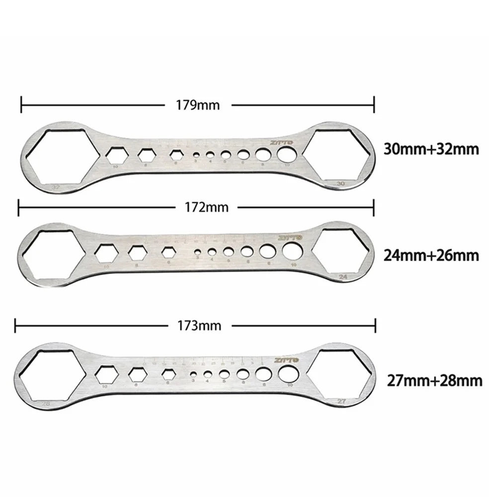 ZTTO Mountain Bike Front Fork Screw Removal Wrench - 27-28mm - 5