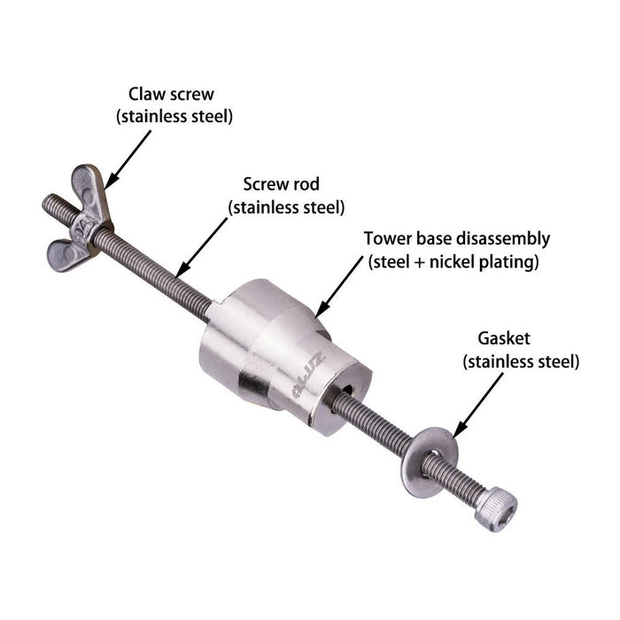 ZTTO Bicycle Hub Repair Tool Steel Bike Hub Installation Wrench Remover - 3