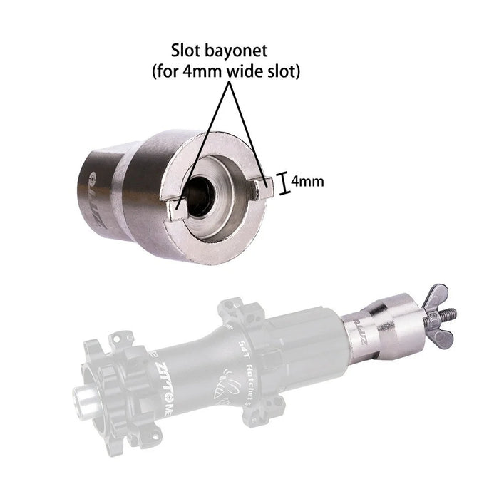 ZTTO Bicycle Hub Repair Tool Steel Bike Hub Installation Wrench Remover - 5