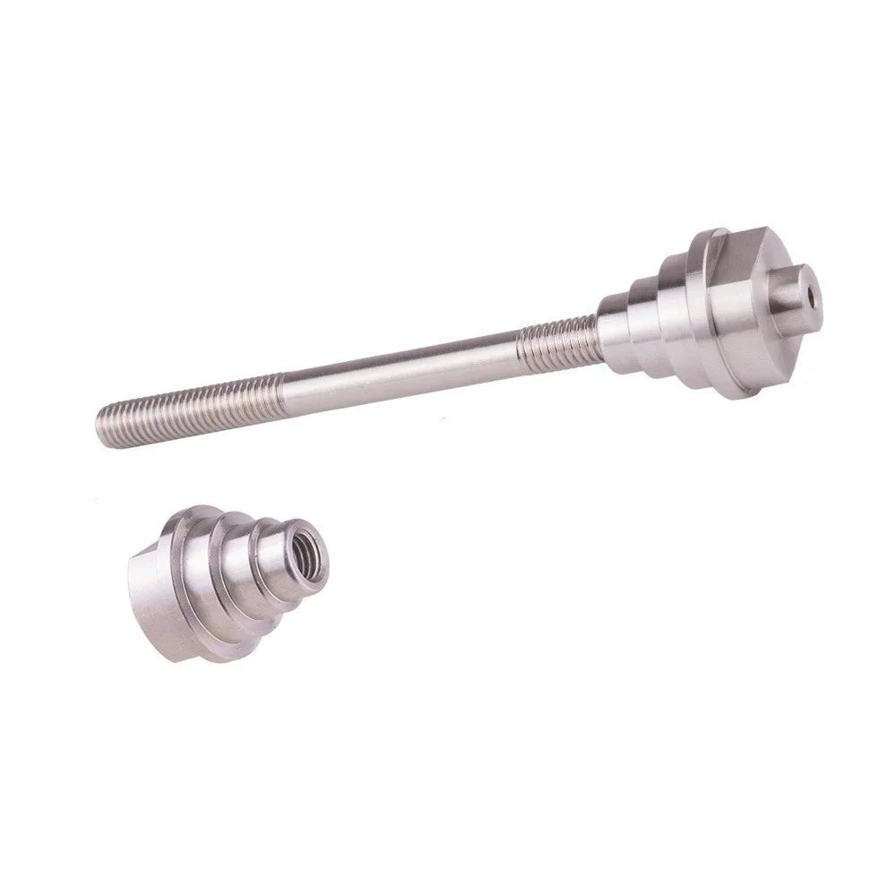 ZTTO Bike Truing Stand Thru Axle Adapter 12 / 15 / 20mm Bicycle Thru Axle Front Hub Steel Fixing Bar - 2