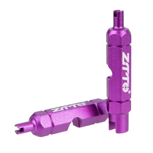 ZTTO Bike Tire Valve Core Remover Aluminum Alloy Bicycle Valve Extender Remove Install Tool - 1