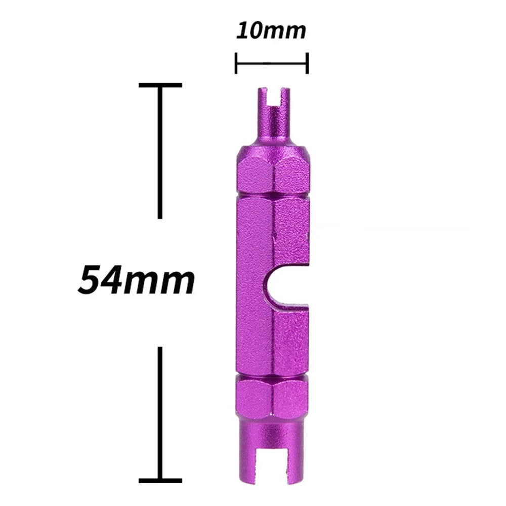 ZTTO Bike Tire Valve Core Remover Aluminum Alloy Bicycle Valve Extender Remove Install Tool - 4