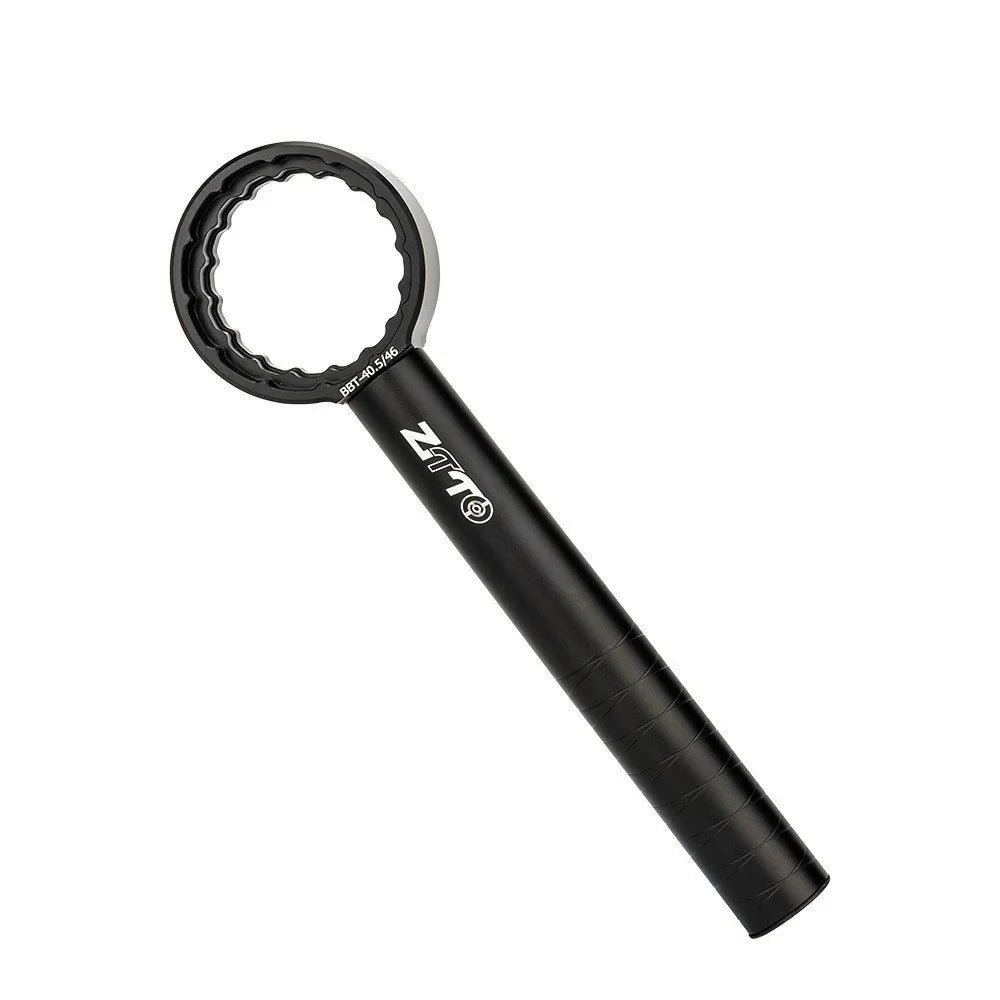 ZTTO Bike Bottom Bracket Wrench Aluminum Alloy Road MTB Bicycle Crankset Spanner - Black - 1