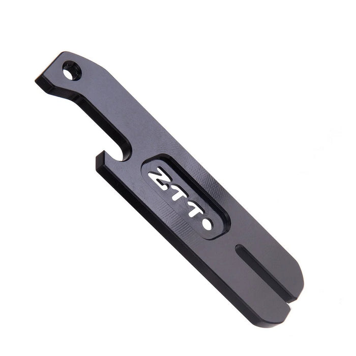 ZTTO Compact Size Aluminum Alloy Bike Disc Alignment Tool Wrench Regulator - Black - 1