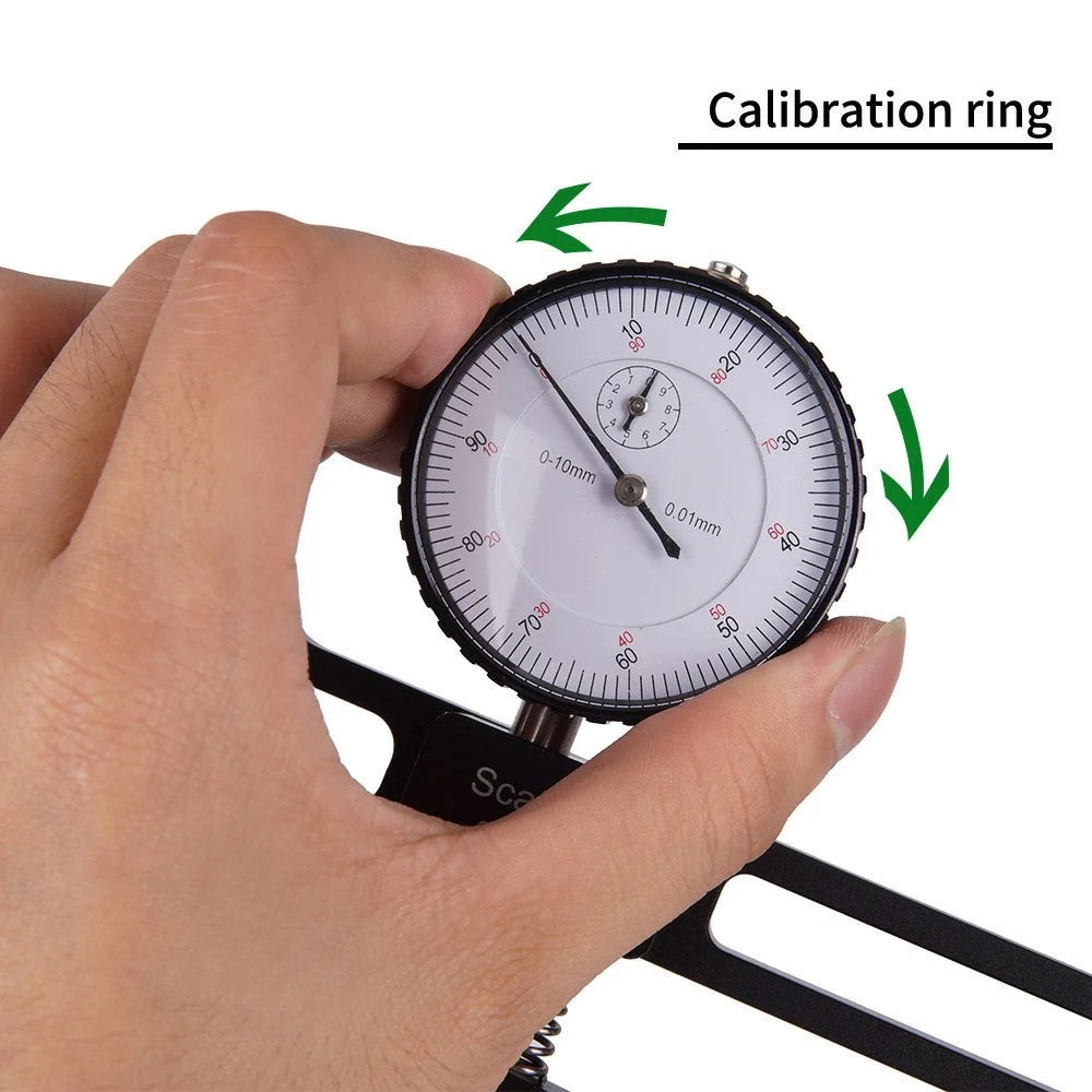 ZTTO TC-02 Bicycle Tension Meter Precision Spoke Checker Bike Wheel Builders Tool - Mechanical Red - 4