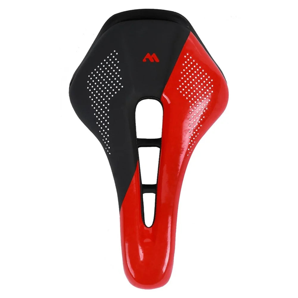 WEST BIKING Bike Seat Cover Breathable Soft Padded Cushion for Road Bike - Red - 3