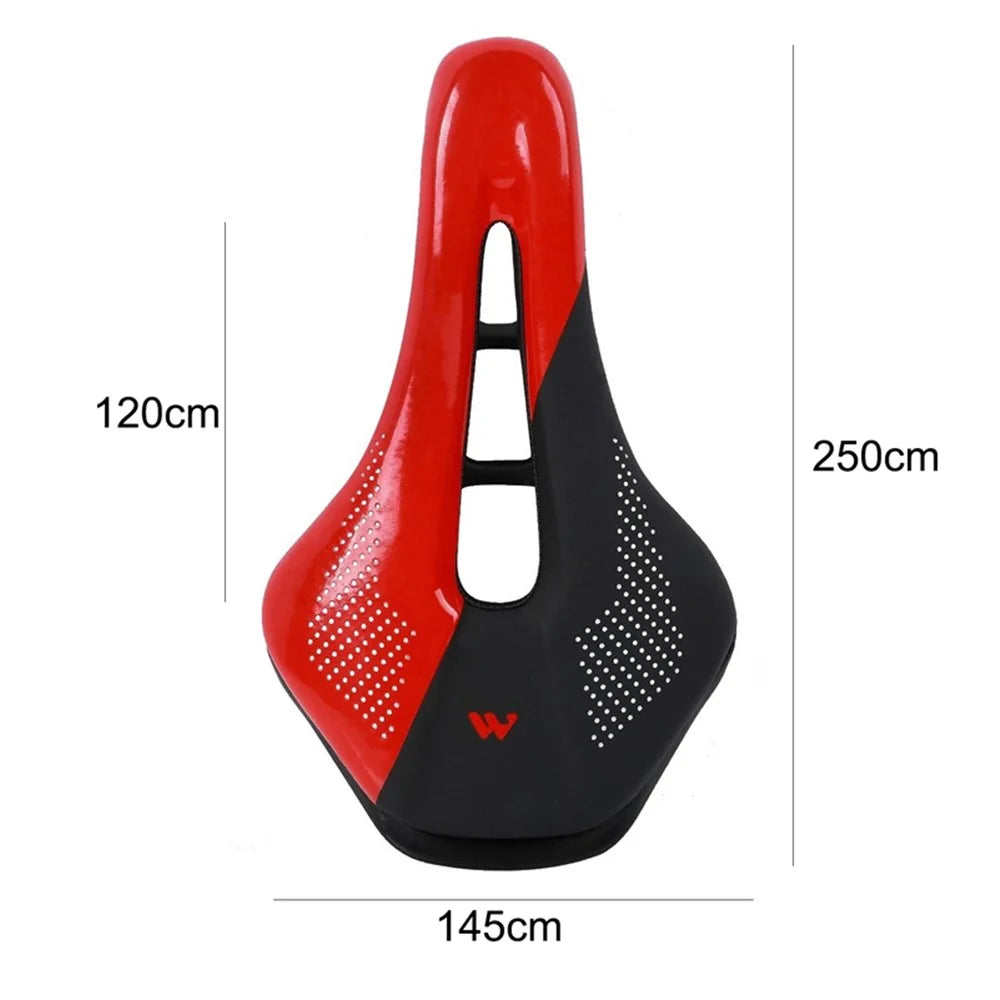 WEST BIKING Bike Seat Cover Breathable Soft Padded Cushion for Road Bike - Red - 6
