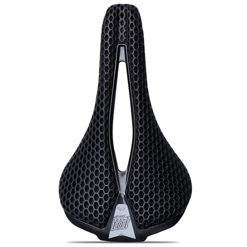 ENLEE 250x140x17mm 3D Printing Bike Saddle Carbon Fiber Breathable Honeycomb Bicycle Seat, Nylon Type - 1