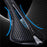 ENLEE 250x140x17mm 3D Printing Bike Saddle Carbon Fiber Breathable Honeycomb Bicycle Seat, Nylon Type - 3