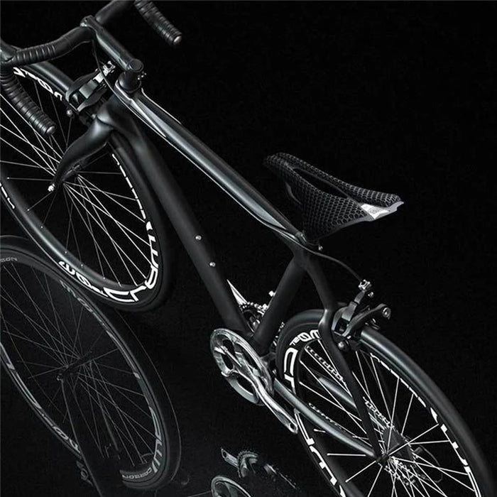 ENLEE 250x140x17mm 3D Printing Bike Saddle Carbon Fiber Breathable Honeycomb Bicycle Seat, Nylon Type - 6