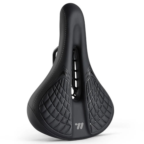 WEST BIKING 0801238B0000 Bicycle Saddle Comfort Shock Absorbing Bike Seat (Basic Style) - 1