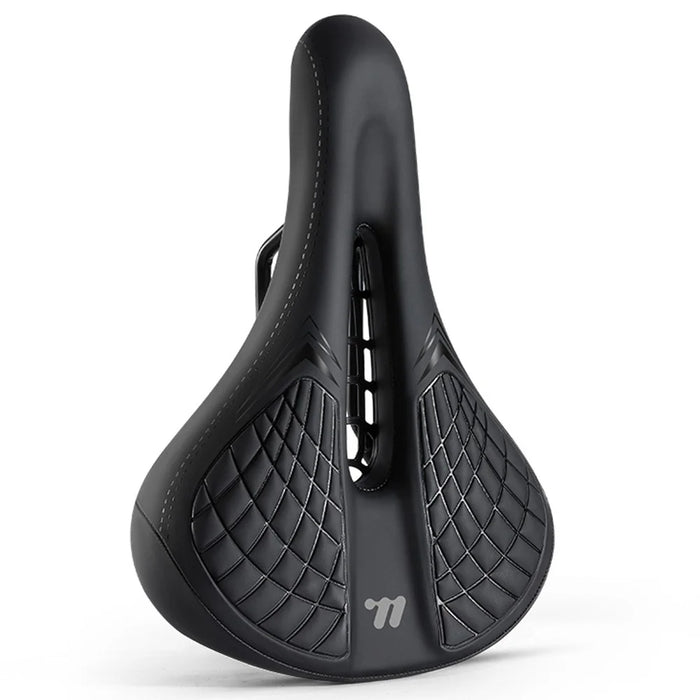WEST BIKING 0801238B0000 Bicycle Saddle Comfort Shock Absorbing Bike Seat (Basic Style) - 1