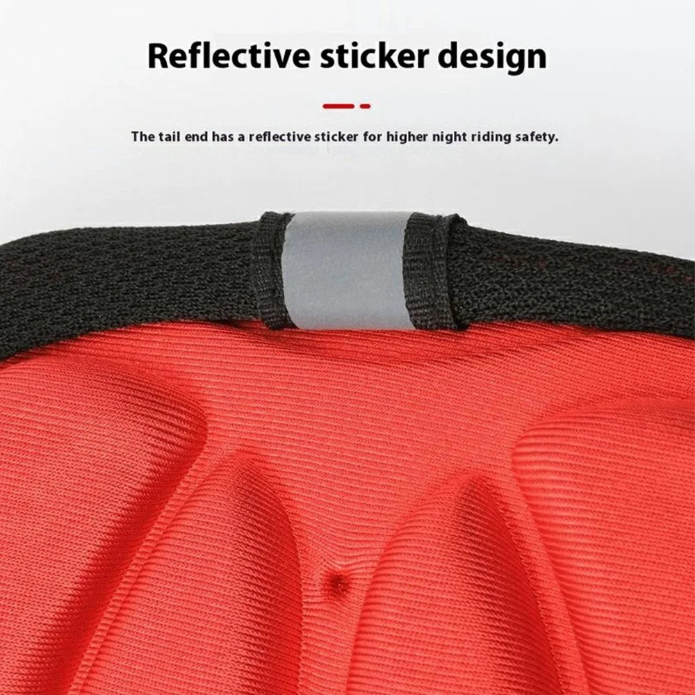 Bicycle Seat Cover 3D Padded Cushion for Mountain / Fixed Gear Bikes Cycling Accessory - Red - 6
