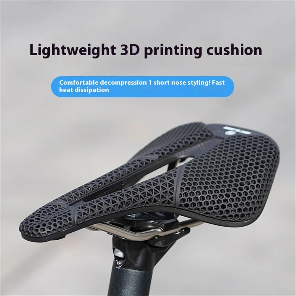 GUB 1169-143 3D Printed Bike Saddle MTB Road Cycling Breathable Honeycomb Lightweight Seat Cushion - 4
